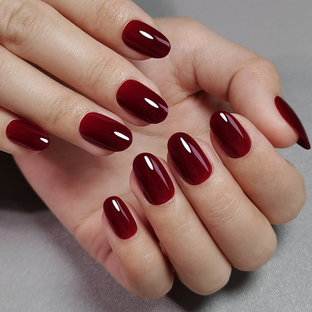 Gel Press On Nails 16 Sizes-32 Pcs Kit XX_A195
