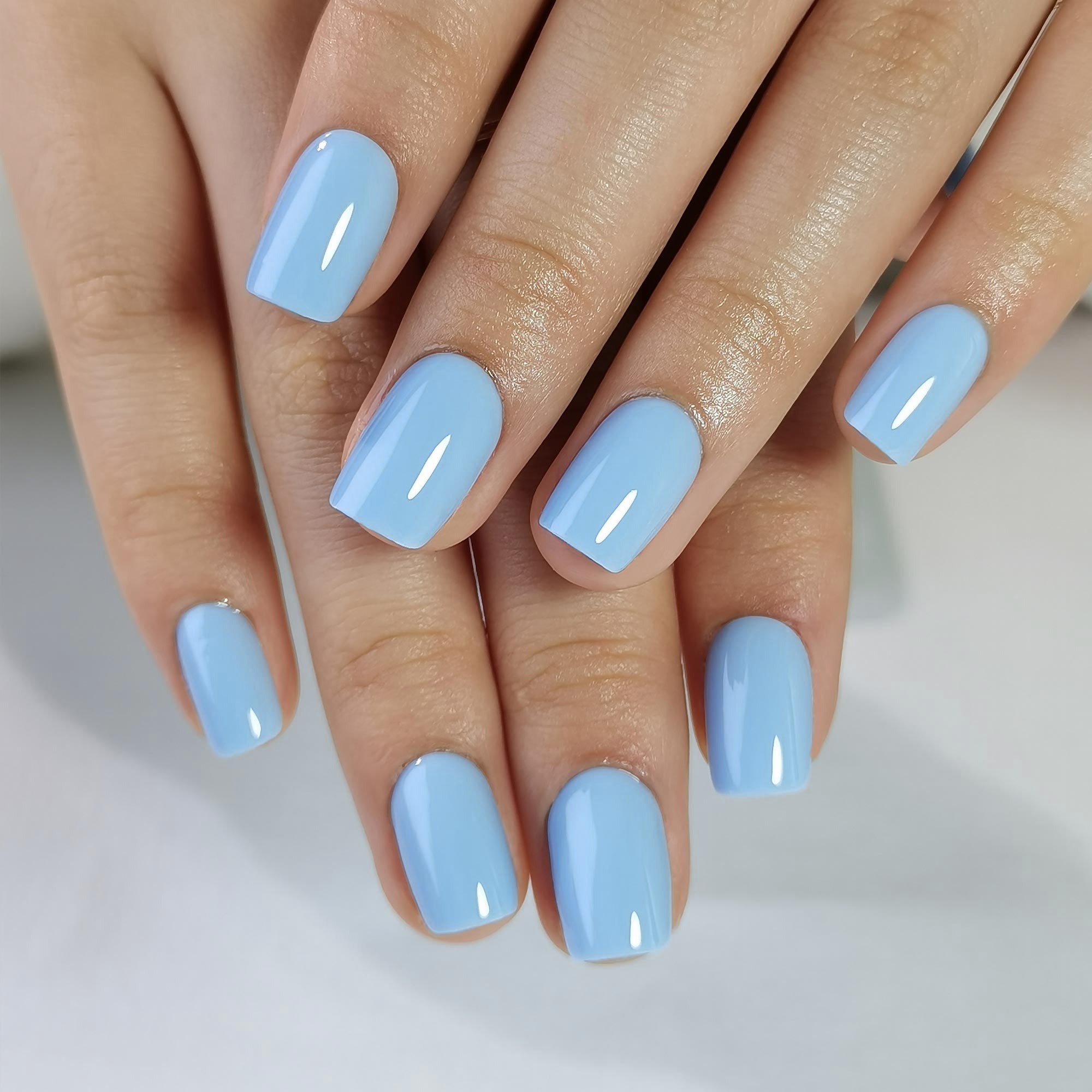 15 Sizes-30 Pcs Acrylic Press On Nails F096-1