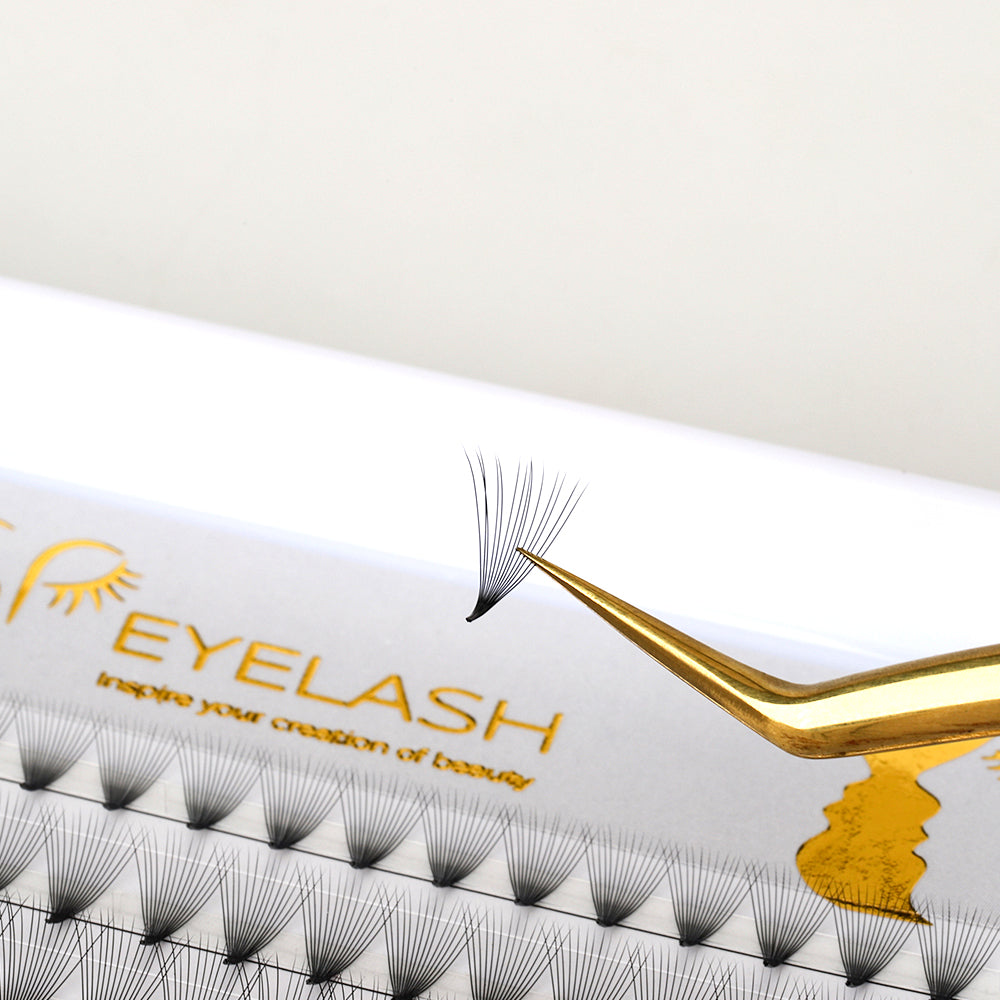 Promade Pointy Base Fan Lashes 14D