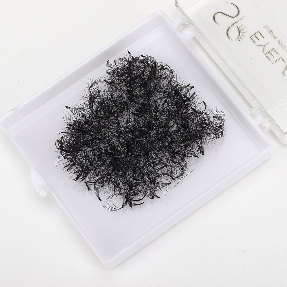 Premade Short Stem Loose Fan Lashes