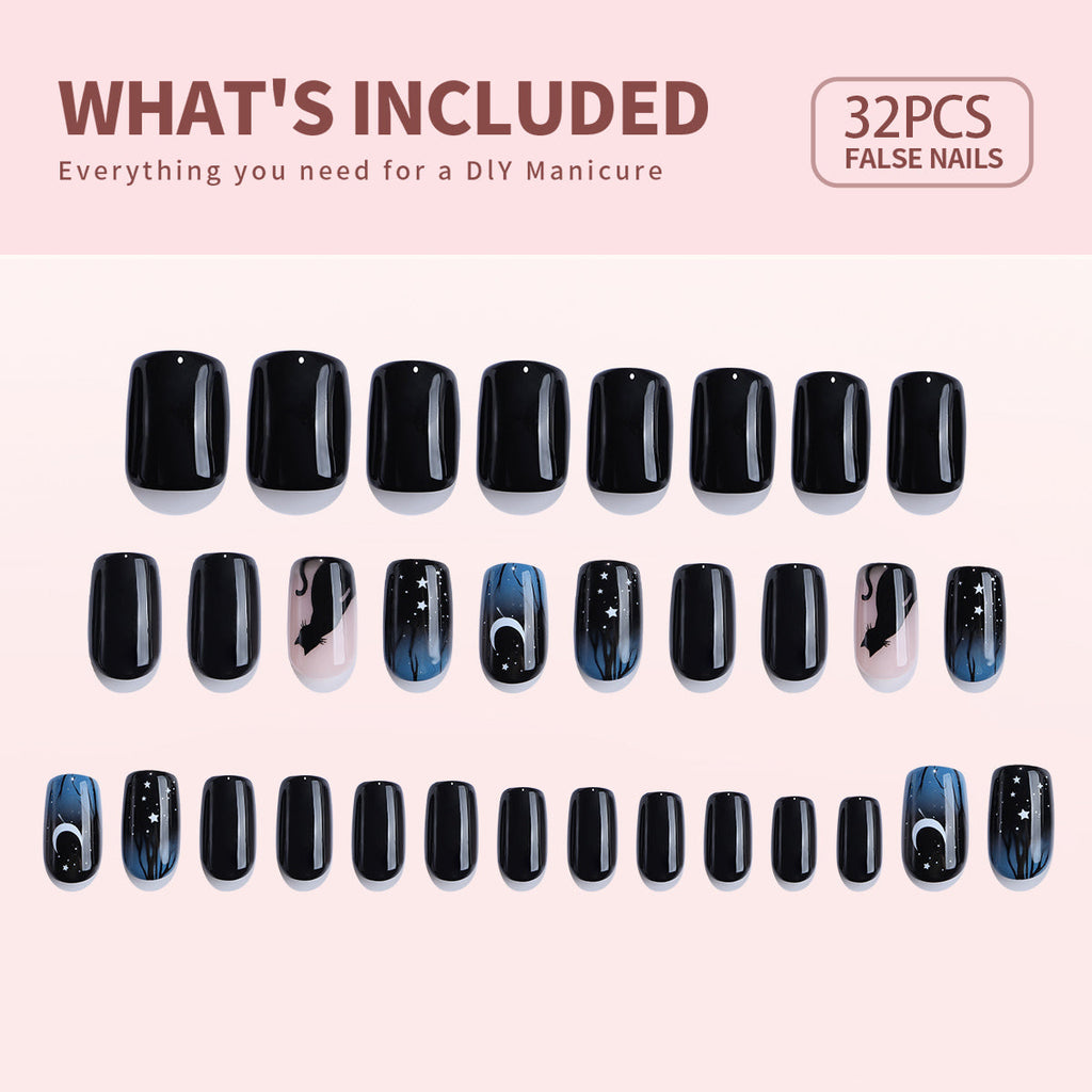 Gel Press On Nails 16 Sizes-32 Pcs Kit X004O2YVLP