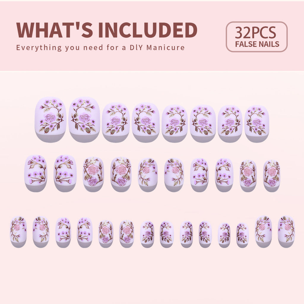 Gel Press On Nails 16 Sizes-32 Pcs Kit  X004Q1OTBB