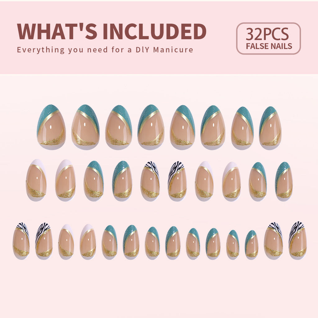  Gel Press On Nails 16 Sizes-32 Pcs Kit X004Q1OWIL