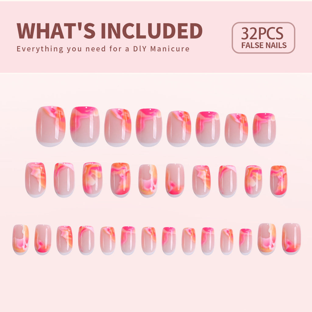 Gel Press On Nails 16 Sizes-32 Pcs Kit X004OJFCJD