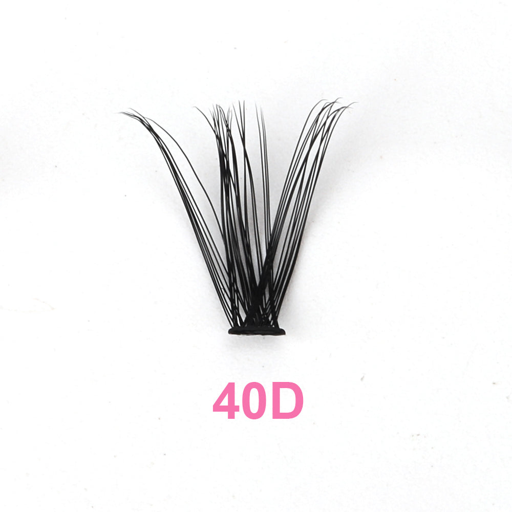 Heat Bonded Eyelash Extensions-40D
