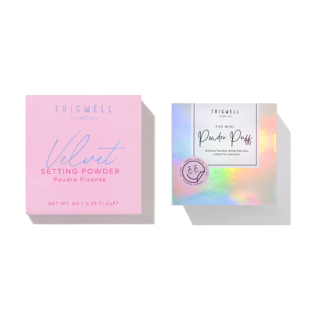 Velvet Setting Powder & Mini Powder Puff Bundle