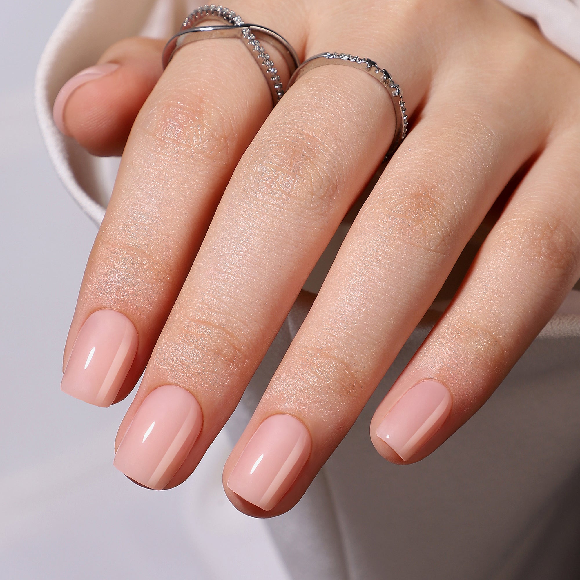 Gel Press On Nails 16 Sizes-32 Pcs Kit A445