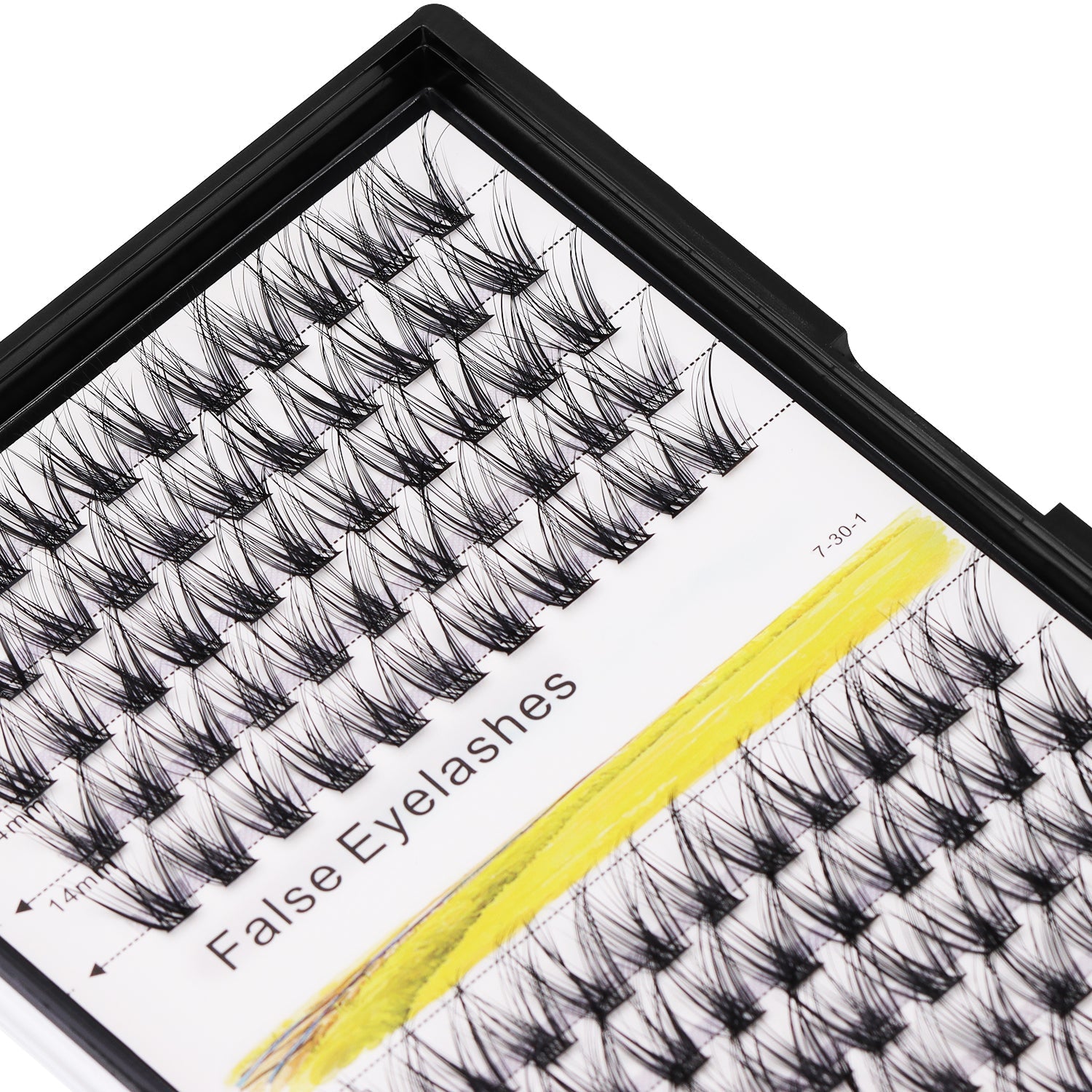 BODERMINCER M06# Lash Cluster Large Pack 8+10mm Mixed/10+12mm Mixed/12+14mm Mixed/14+16mm Mixed/16+18mm Mixed Pack C Curl/D Curl/DD Culr Natural Extensions Wispy Individual False Eyelashes Lash Clusters Lash Cluster Extensions
