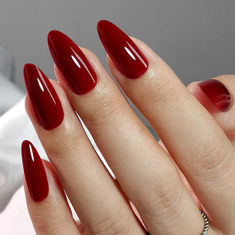 Gel Press On Nails 15 Sizes-30 Pcs XX_A392