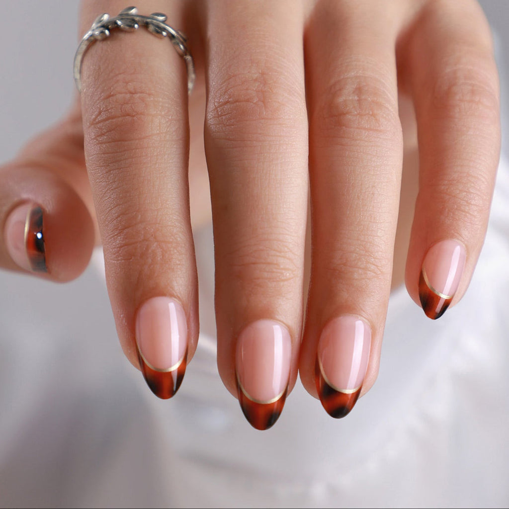 Gel Press On Nails 15 Sizes-30 Pcs XNFS244