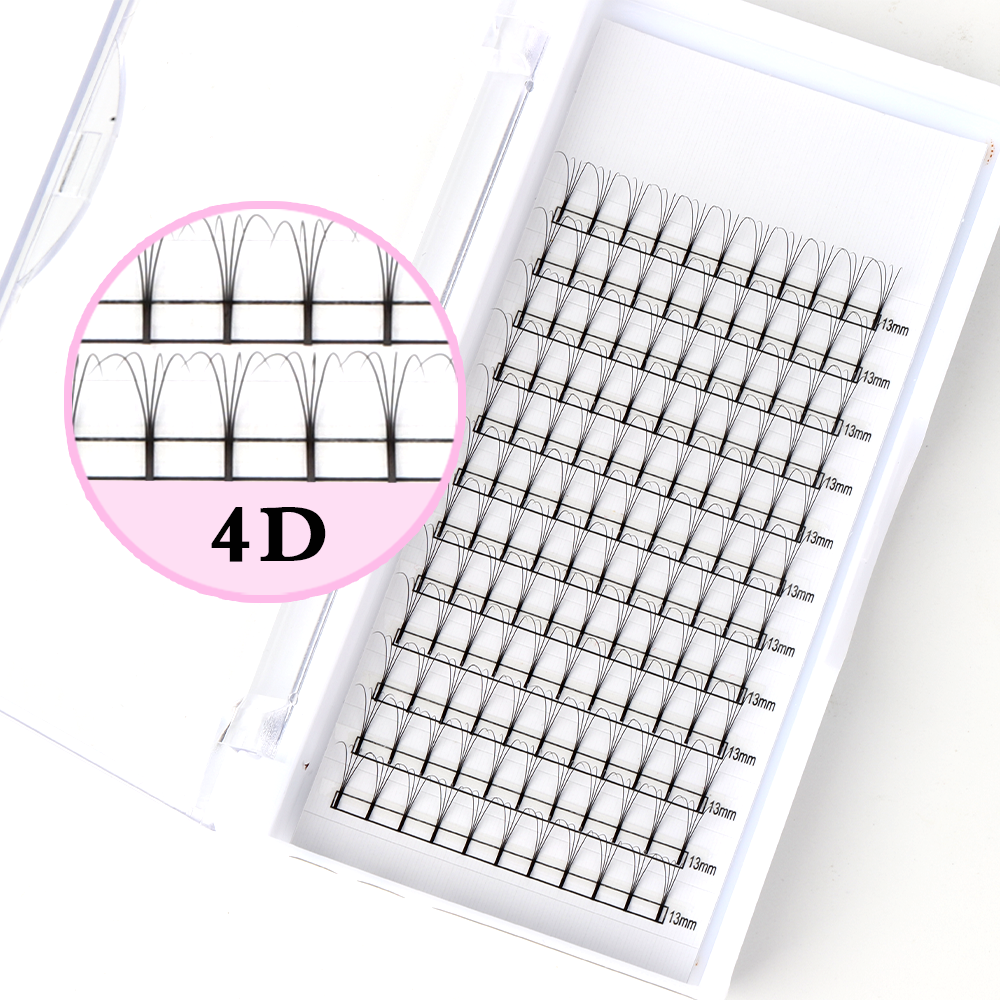 Premade Long Stem Fan Lashes 4D