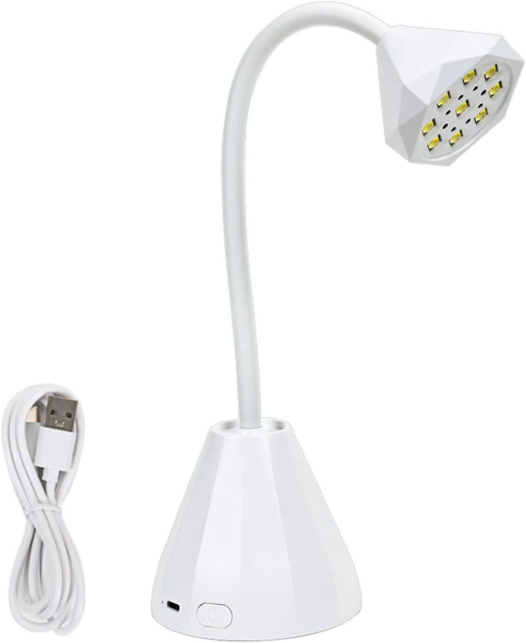 Goosenecks UV Light for Nails Art  Rechargeable