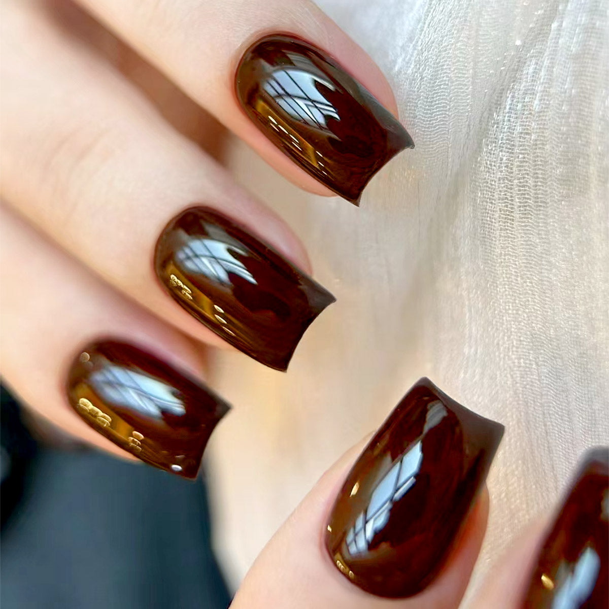 15 Sizes-30 Pcs Acrylic Press On Nails X0049XUE6F