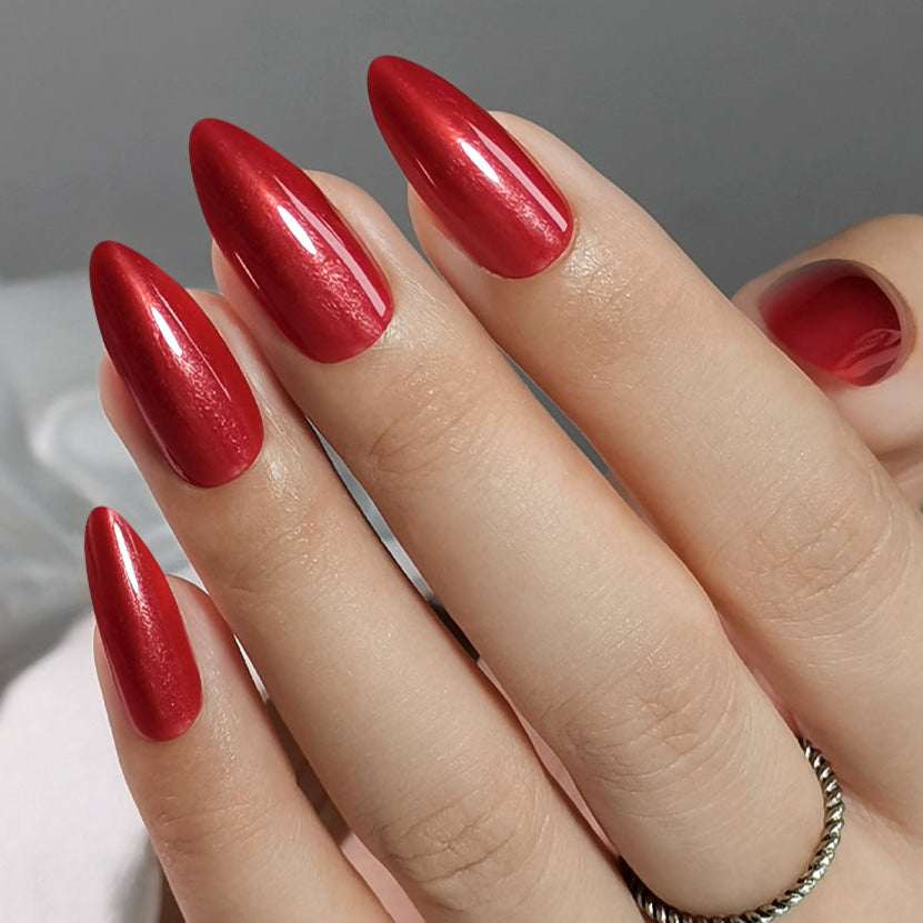 Gel Press On Nails 15 Sizes-30 Pcs XX_A512