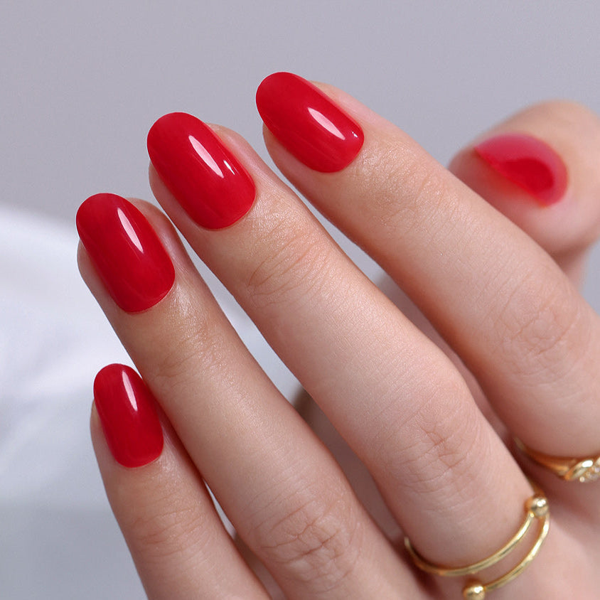 Gel Press On Nails 15 Sizes-30 Pcs XX_A306