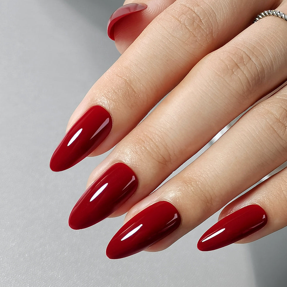 Gel Press On Nails 15 Sizes-30 Pcs XX_A392