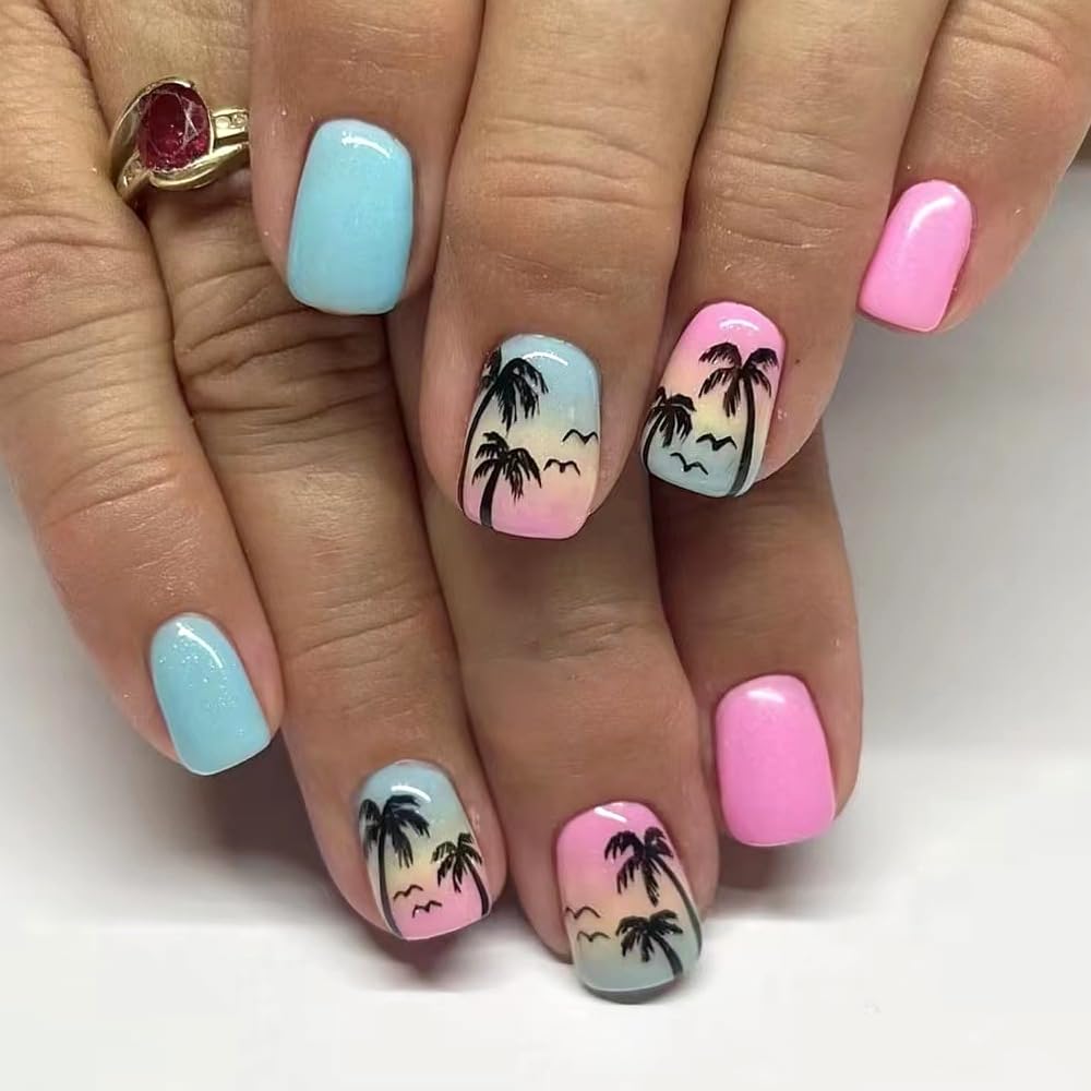 Gel Press On Nails 16 Sizes-32 Pcs Kit X004OY60LH