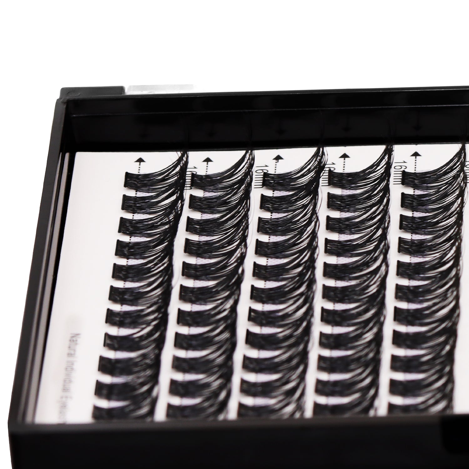 Bodermincer  D010# Lash Cluster Large Pack 8+10mm Mixed/10+12mm Mixed/12+14mm Mixed/14+16mm Mixed/16+18mm Mixed Pack C Curl/D Curl/DD Culr Natural Extensions Wispy Individual False Eyelashes Lash Clusters Lash Cluster Extensions