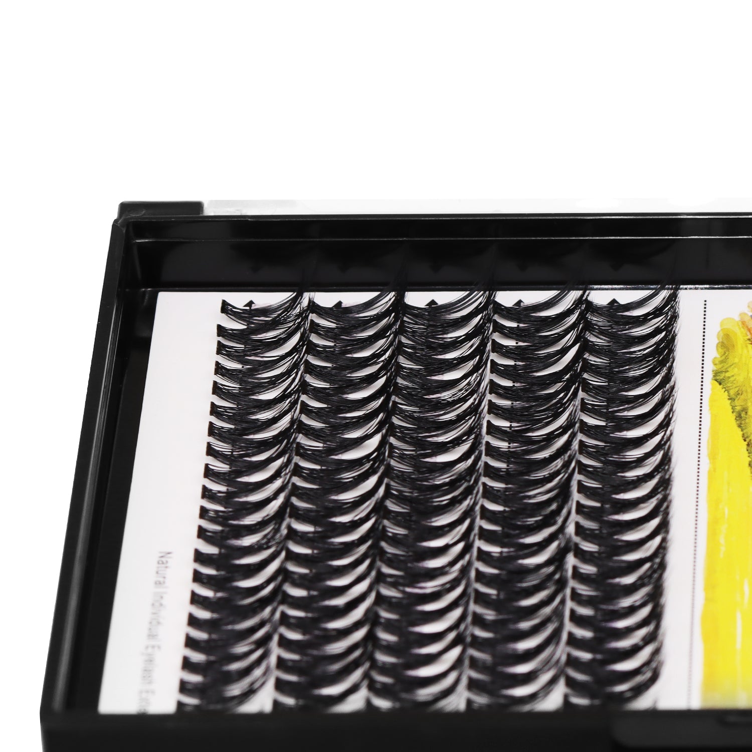 BODERMINCER MY008# Lash Cluster Large Pack 8+10mm Mixed/10+12mm Mixed/12+14mm Mixed/14+16mm Mixed/16+18mm Mixed Pack C Curl/D Curl/DD Culr Natural Extensions Wispy Individual False Eyelashes Lash Clusters Lash Cluster Extensions
