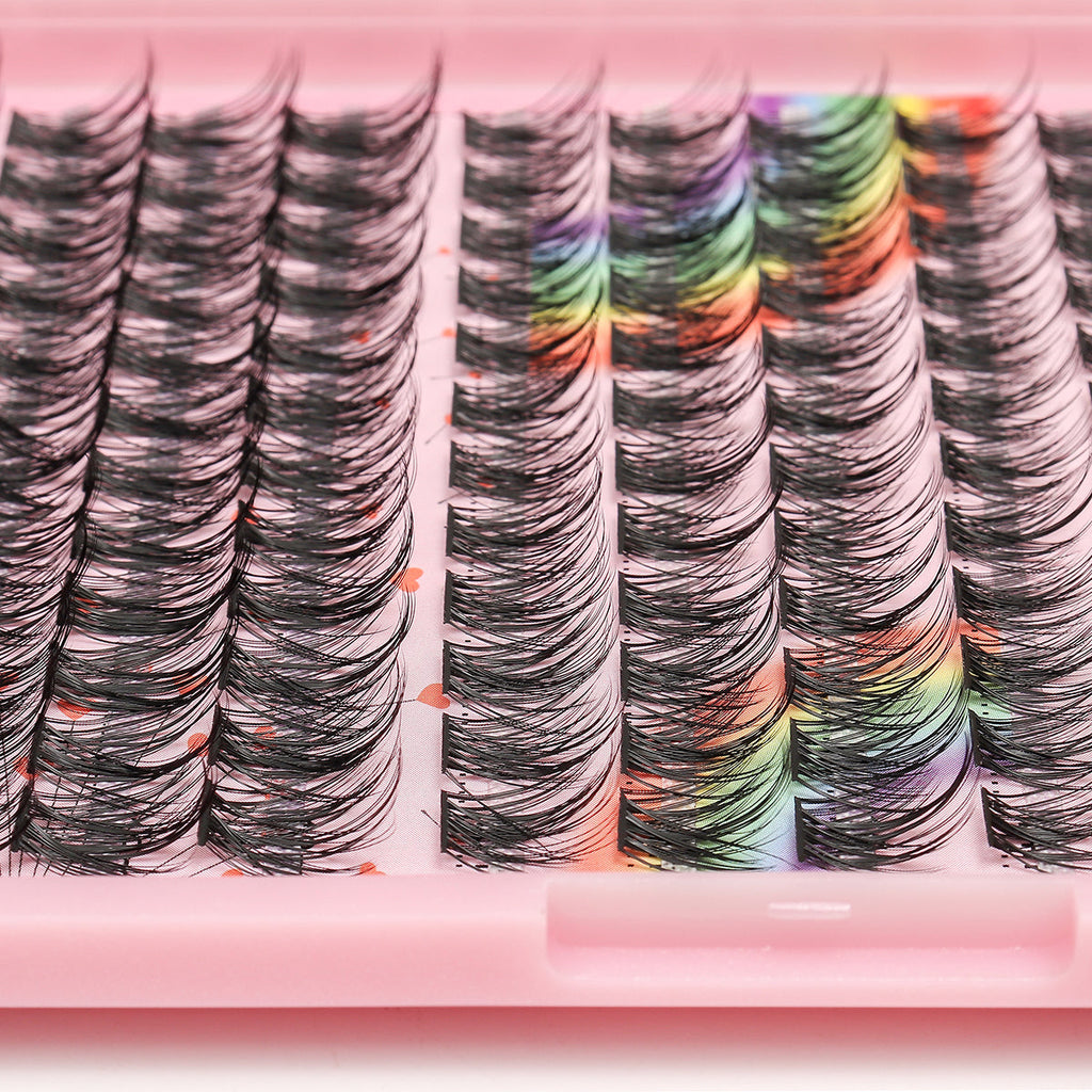 Bodermincer NEW 120 Cluster 8-20mm to Choose Professional Makeup Individual EyeLashes Grafting False Eyelashes Eyelash Extension Individual Eyelash Bunche