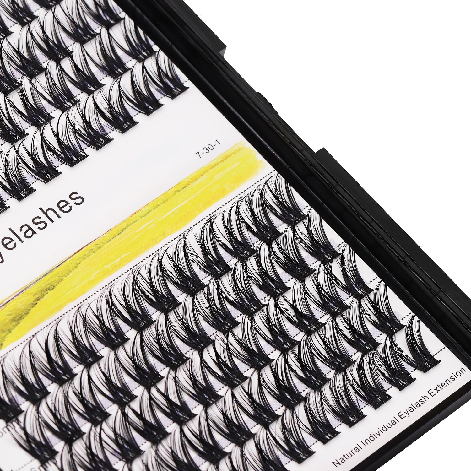 Bodermincer  D010# Lash Cluster Large Pack 8+10mm Mixed/10+12mm Mixed/12+14mm Mixed/14+16mm Mixed/16+18mm Mixed Pack C Curl/D Curl/DD Culr Natural Extensions Wispy Individual False Eyelashes Lash Clusters Lash Cluster Extensions