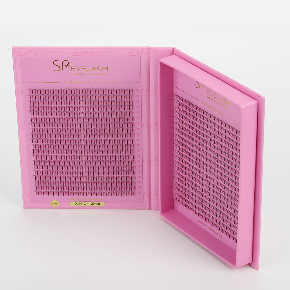 Premade Fan Lashes Double-sided Magnet Tray