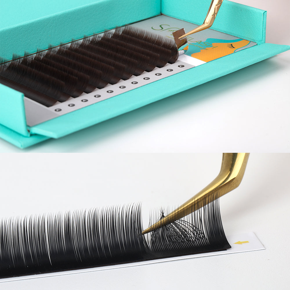Camellia Eyelash Extensions-Chocolate color