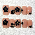 10 PCS/Set Handmade Salon-Grade Gel Press-On Nails AS1006