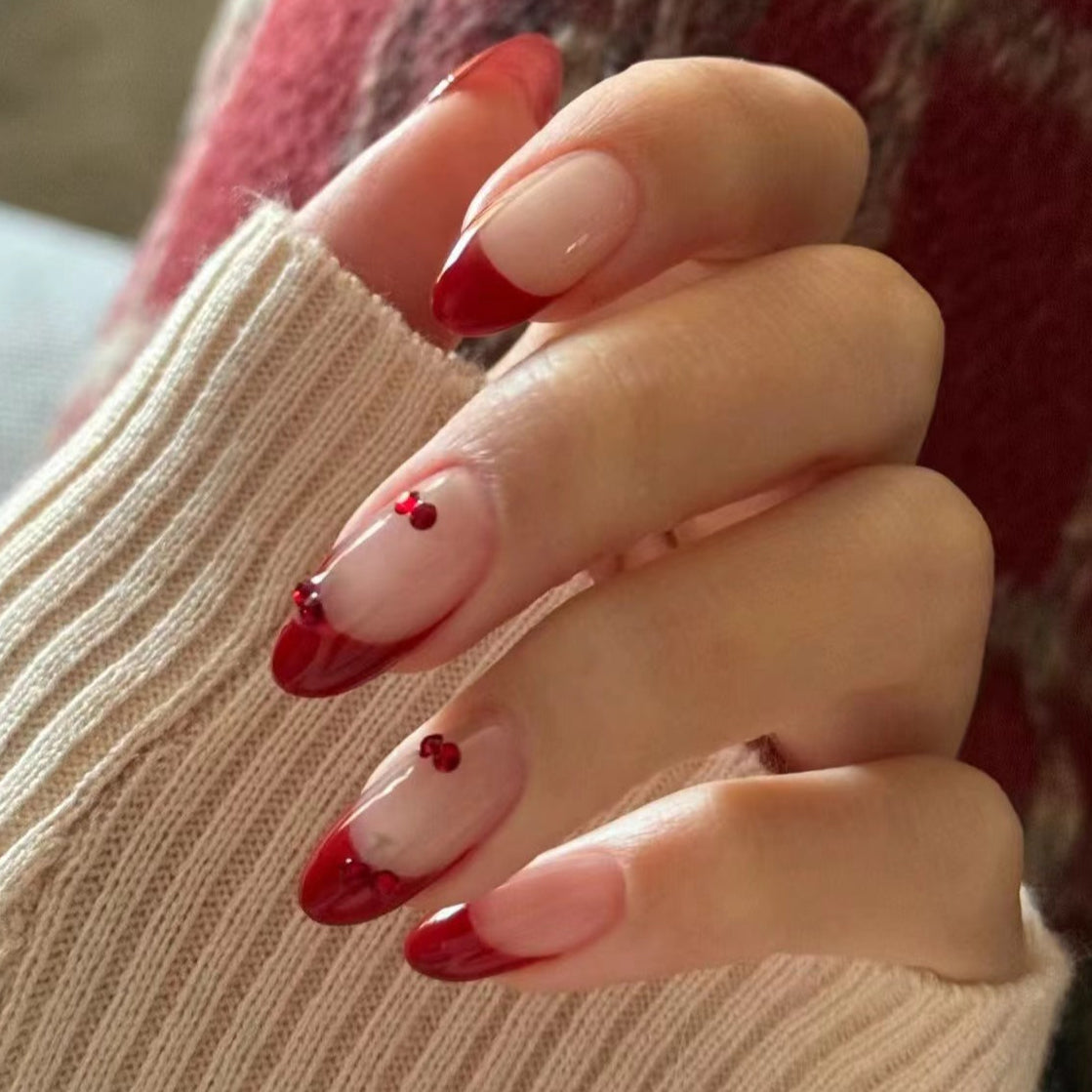 10 PCS/Set Handmade Salon-Grade Gel Press-On Nails AW1002