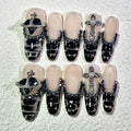 10 PCS/Set Handmade Salon-Grade Gel Press-On Nails AW1006
