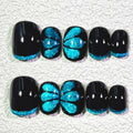 10 PCS/Set Handmade Salon-Grade Gel Press-On Nails AW1109