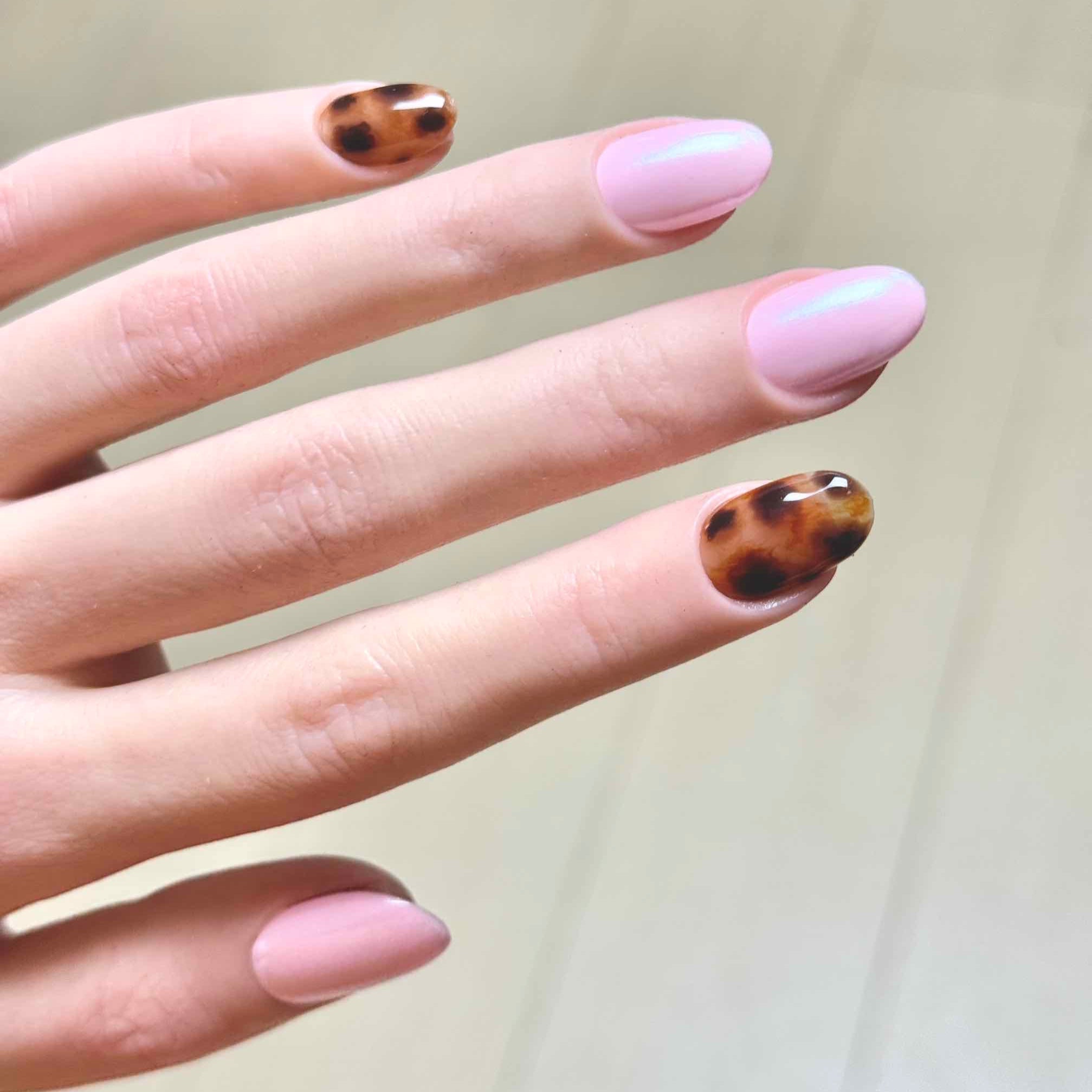 10 PCS/Set Handmade Salon-Grade Gel Press-On Nails AW1160