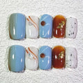 10 PCS/Set Handmade Salon-Grade Gel Press-On Nails AW1164