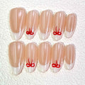 10 PCS/Set Handmade Salon-Grade Gel Press-On Nails AW1247