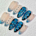 10 PCS/Set Handmade Salon-Grade Gel Press-On Nails AW1252