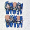 10 PCS/Set Handmade Salon-Grade Gel Press-On Nails AW1279