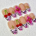 10 PCS/Set Handmade Salon-Grade Gel Press-On Nails AW1290