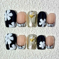10 PCS/Set Handmade Salon-Grade Gel Press-On Nails AW1314