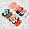 10 PCS/Set Handmade Salon-Grade Gel Press-On Nails AW1319