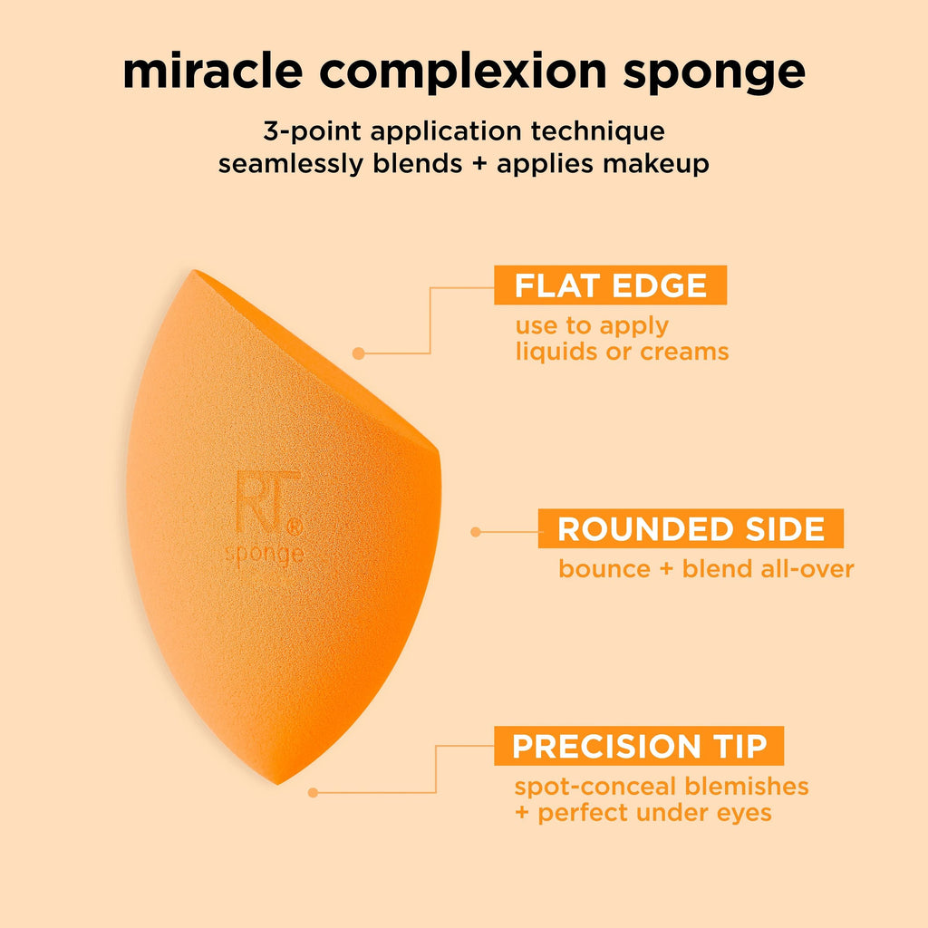 Miracle Complexion Sponge + Miracle 2-In-1 Powder Puff