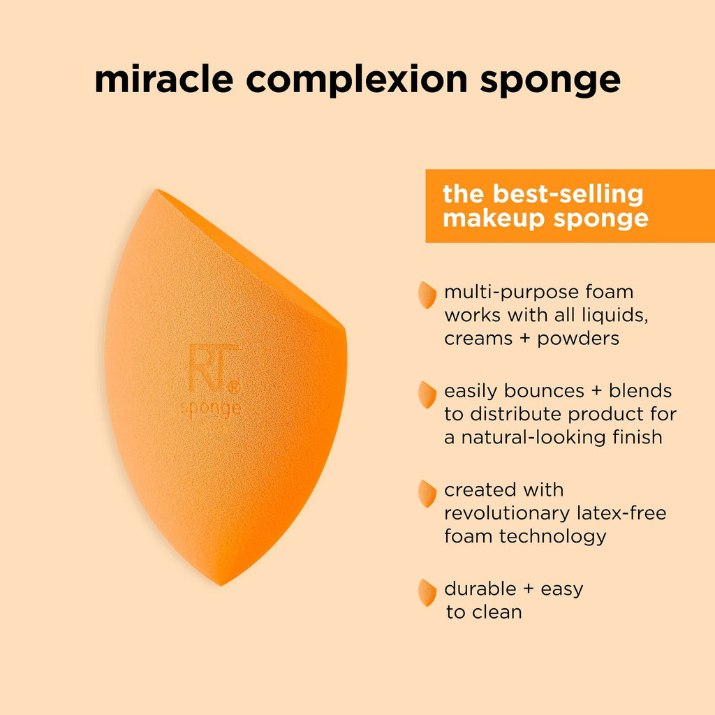 Miracle Complexion Sponge + Miracle 2-In-1 Powder Puff