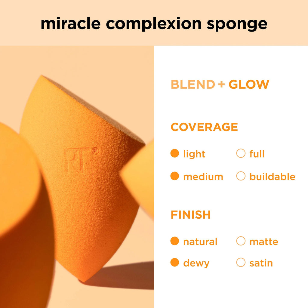 Miracle Complexion Sponge + Miracle 2-In-1 Powder Puff