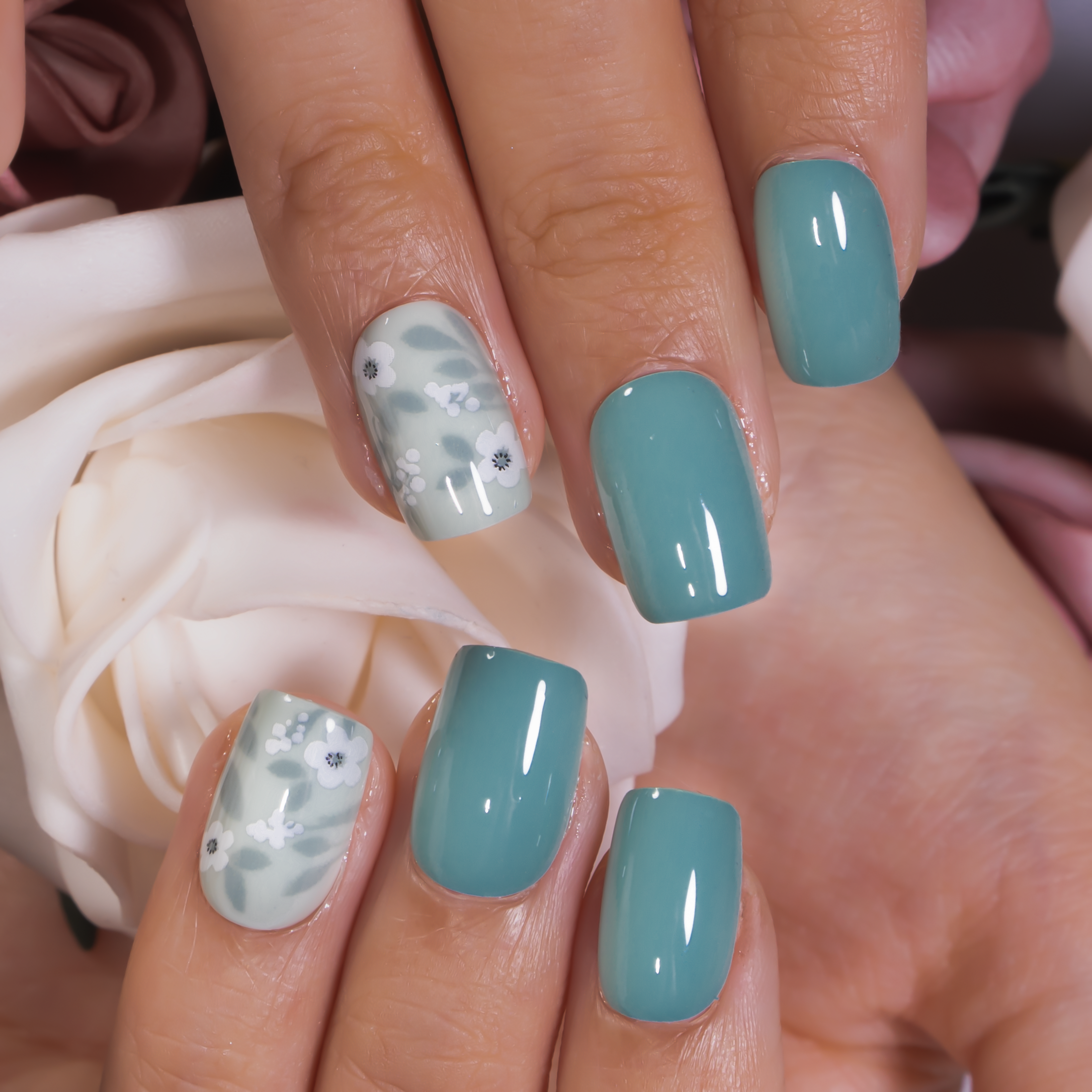 15 Sizes-30 Pcs Acrylic Press On Nails X004ORJ22D