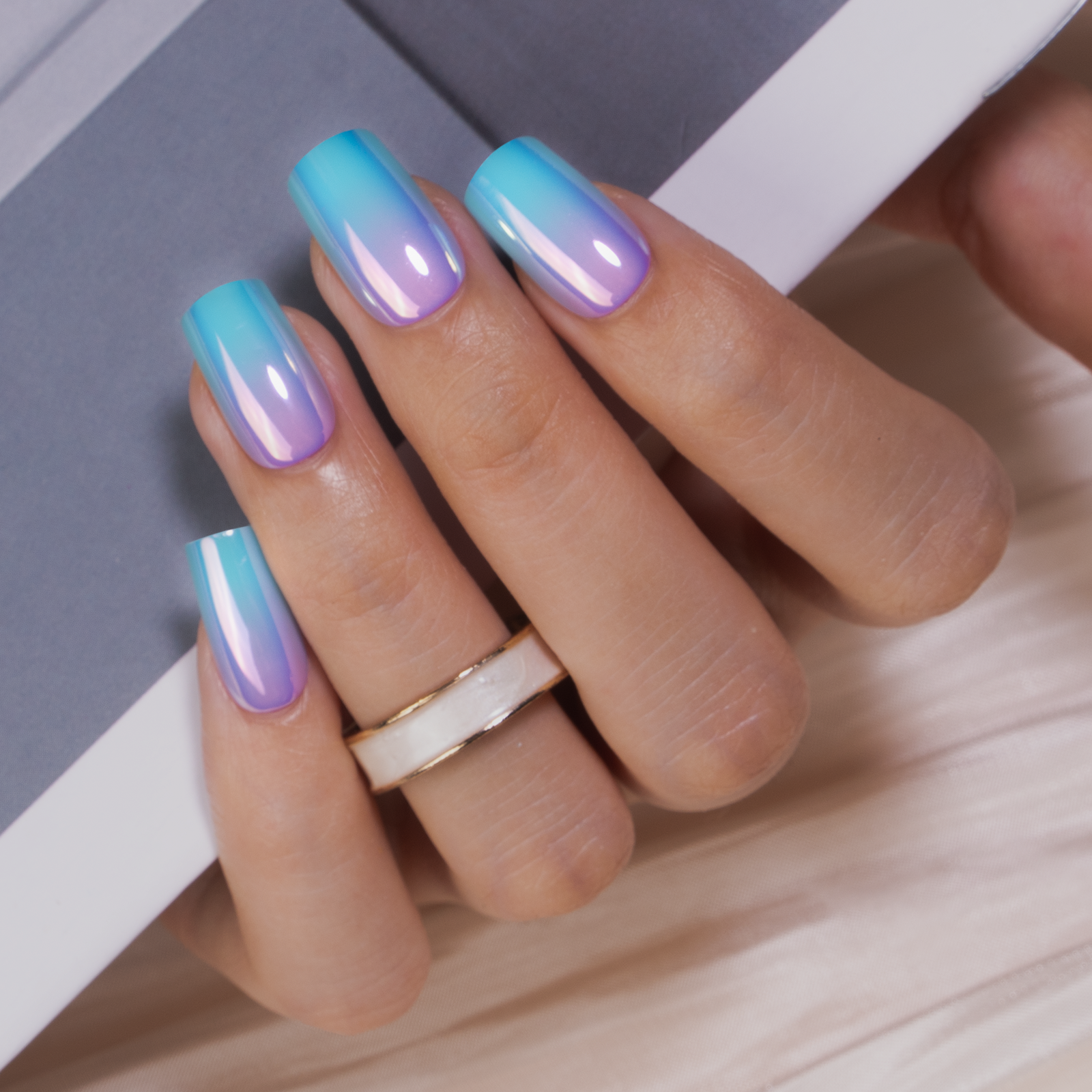 Gel Press On Nails 16 Sizes-32 Pcs Kit X004Q1Q65N