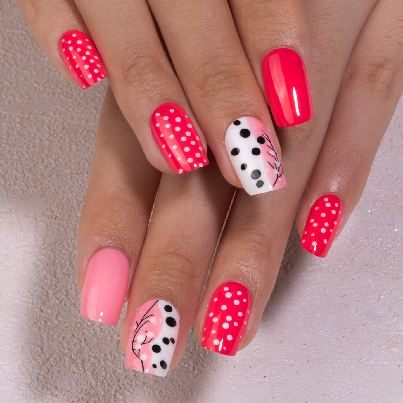 15 Sizes-30 Pcs Acrylic Press On Nails X004PVLKZP