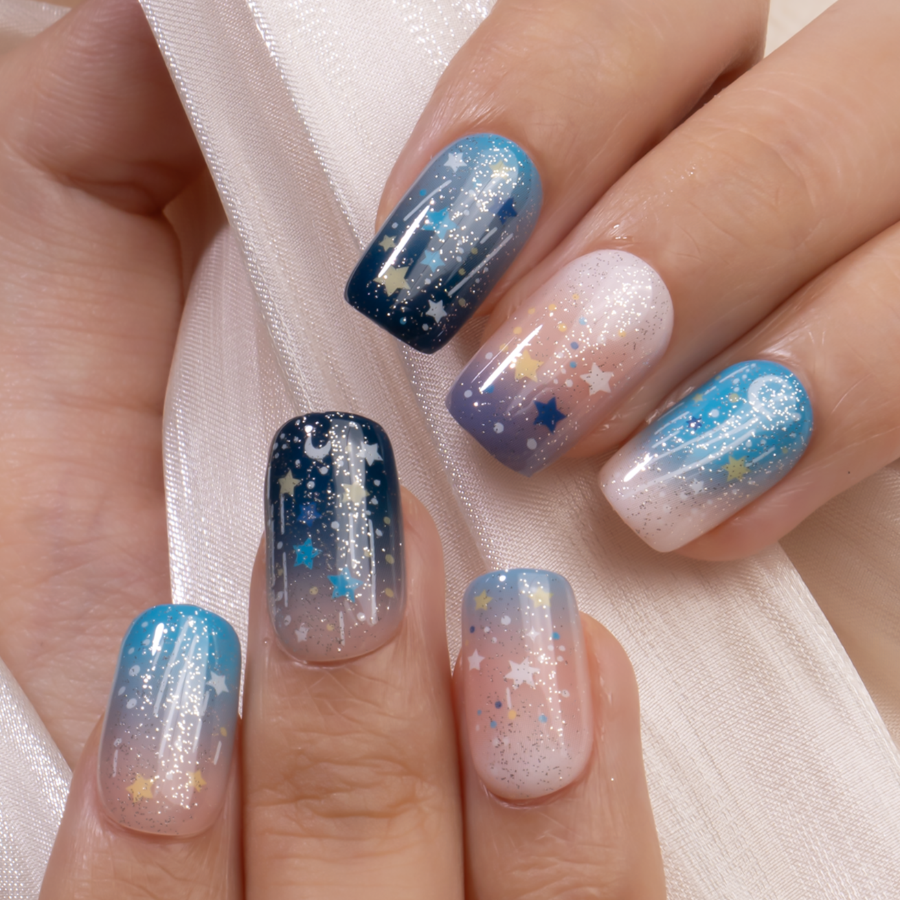 Sale Gel Press On Nails 16 Sizes-32 Pcs Kit  X004MHLCDR