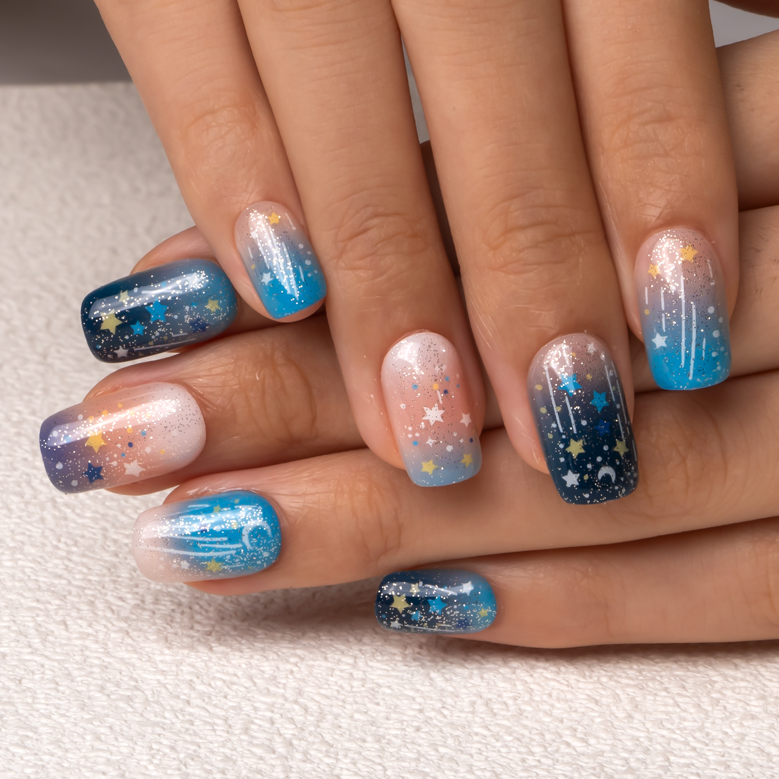 Sale Gel Press On Nails 16 Sizes-32 Pcs Kit  X004MHLCDR