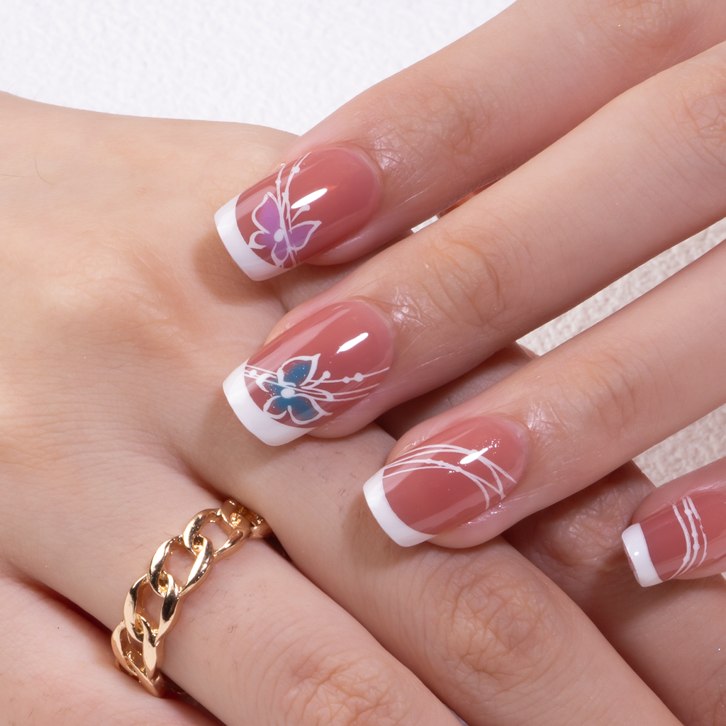 Sale 15 Sizes-30 Pcs Acrylic Press On Nails X004HZYXTT