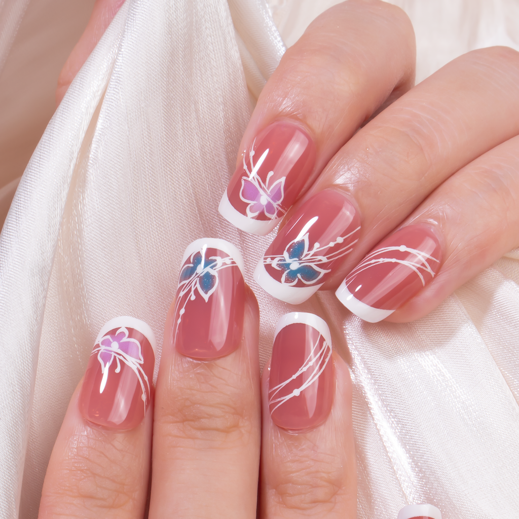 Sale 15 Sizes-30 Pcs Acrylic Press On Nails X004HZYXTT
