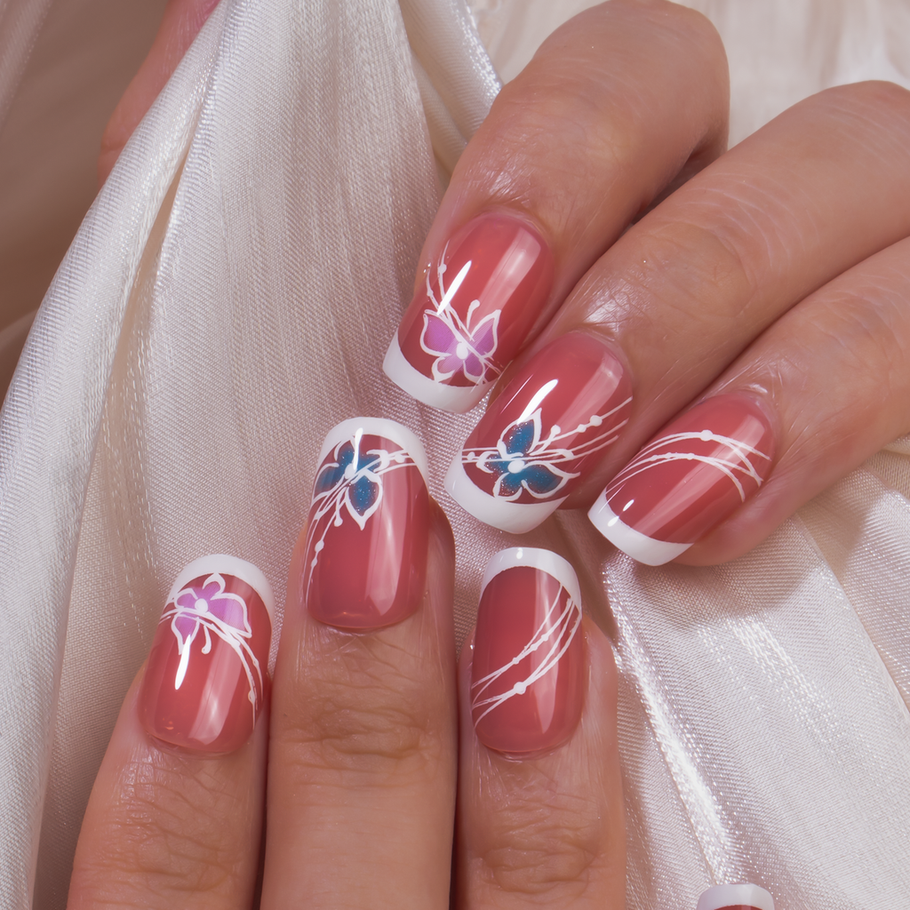 Sale 15 Sizes-30 Pcs Acrylic Press On Nails X004HZYXTT